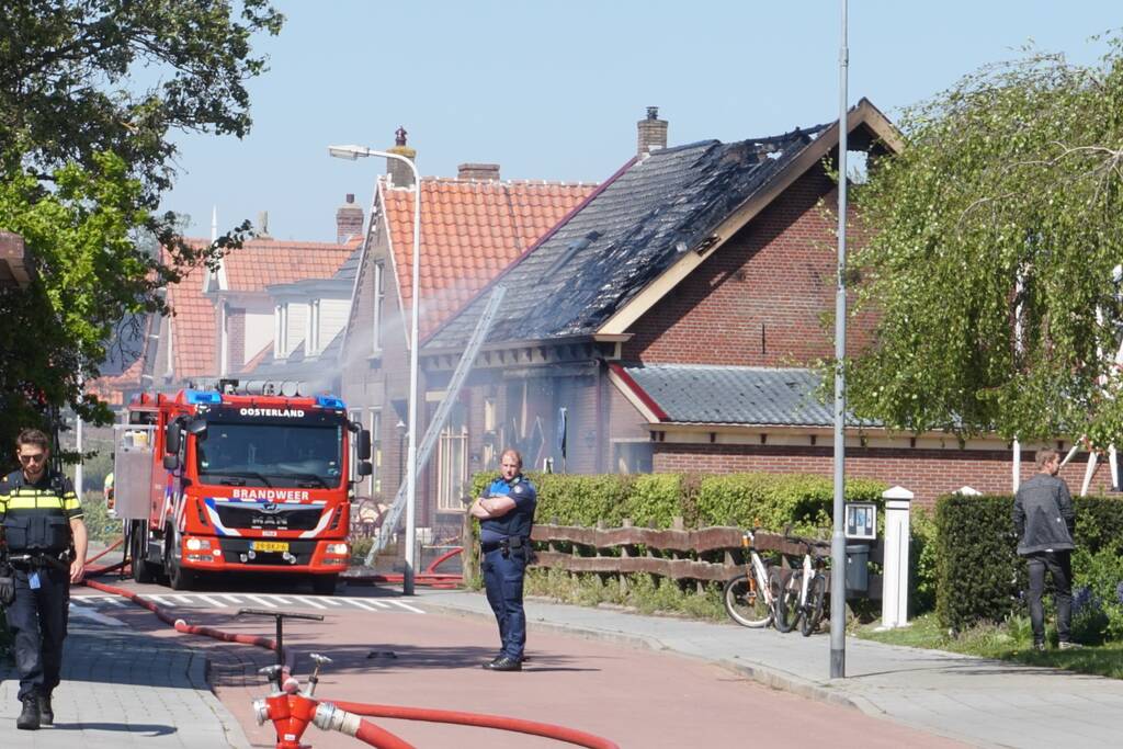 Persoon gewond bij uitslaande brand in schuur