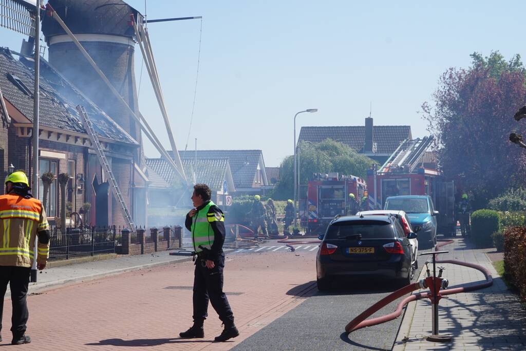 Persoon gewond bij uitslaande brand in schuur