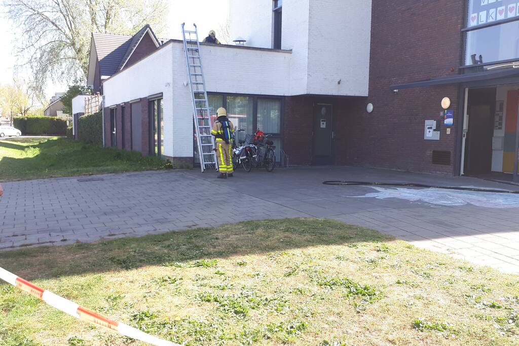 Brand in keuken van woning