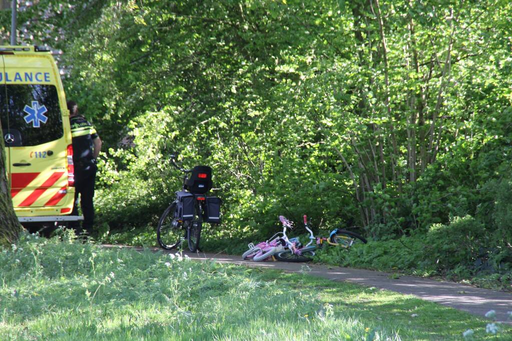 Fietsster gewond na val