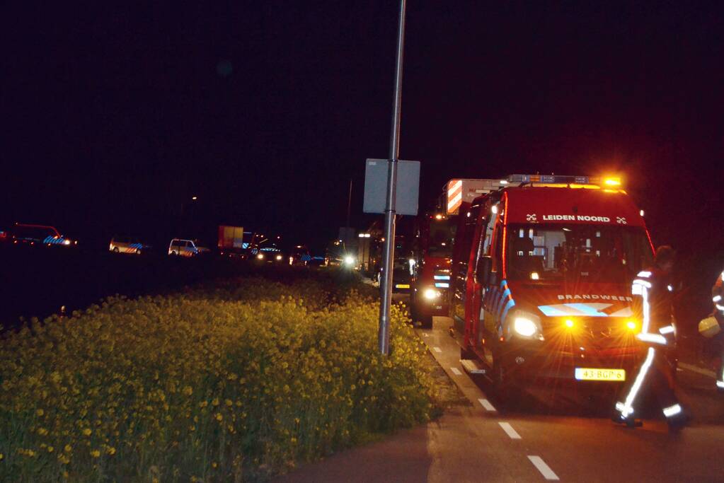 Voertuig te water, bestuurder spoorloos