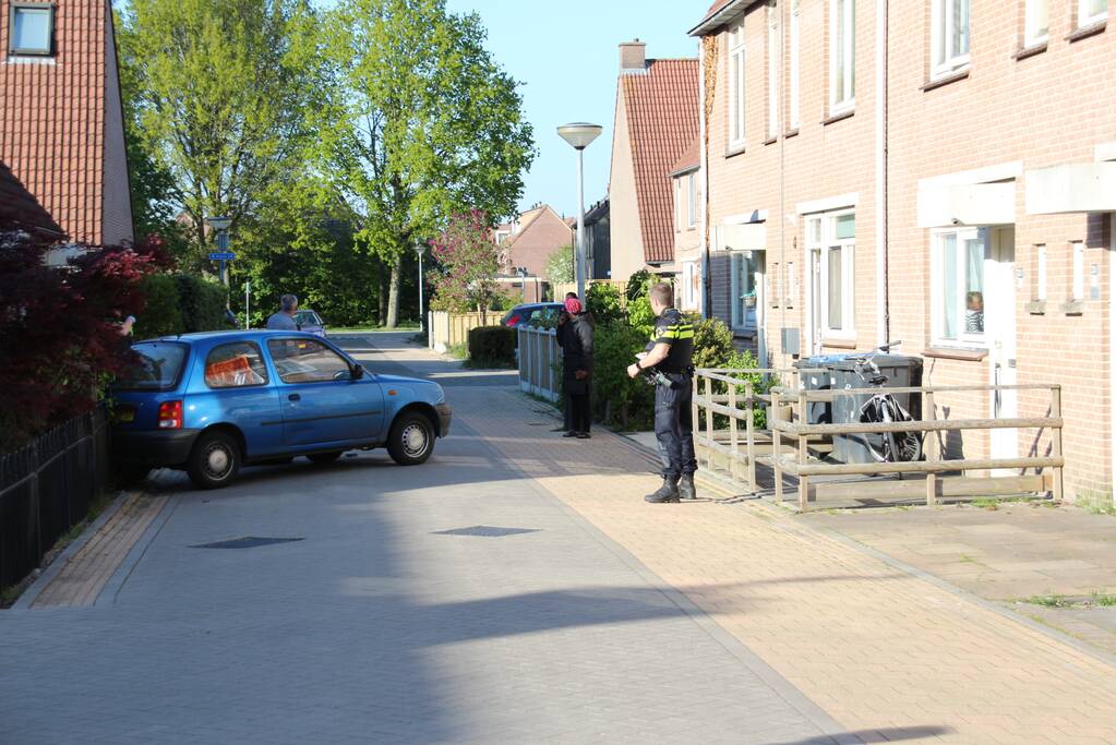 Bestuurder rijdt door na ongeval