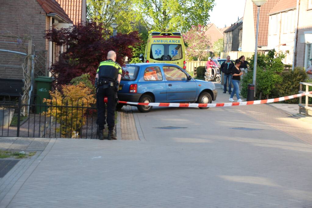 Bestuurder rijdt door na ongeval