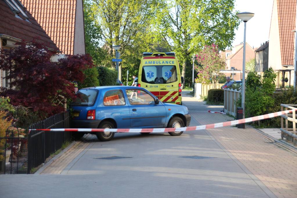 Bestuurder rijdt door na ongeval