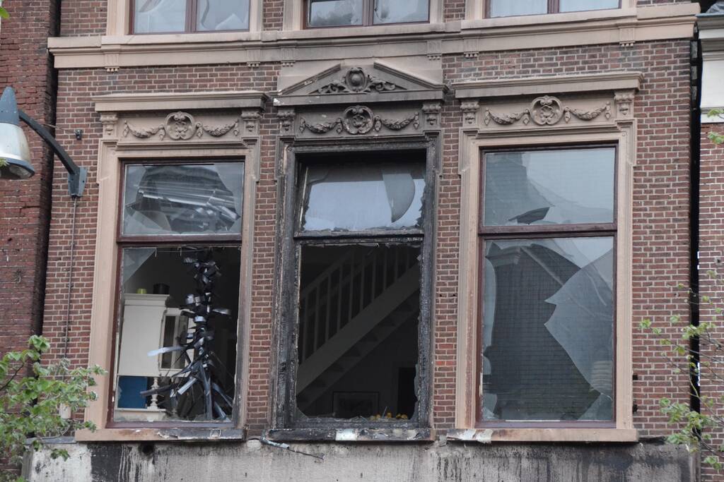 Grote brand bij Discus Muziek