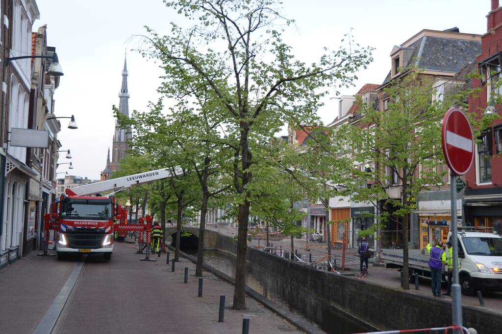 Grote brand bij Discus Muziek