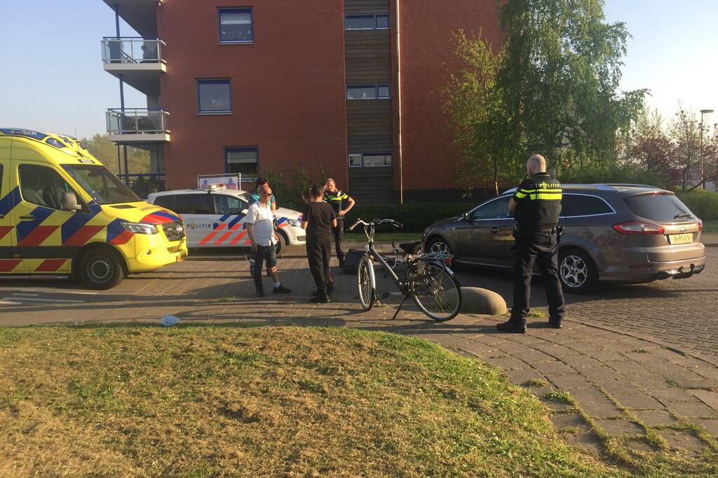 Fietser gewond na aanrijding met personenauto
