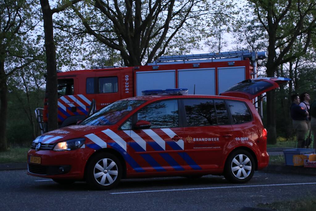 Meerdere brandweereenheden ingezet voor grote natuurbrand in Limburg