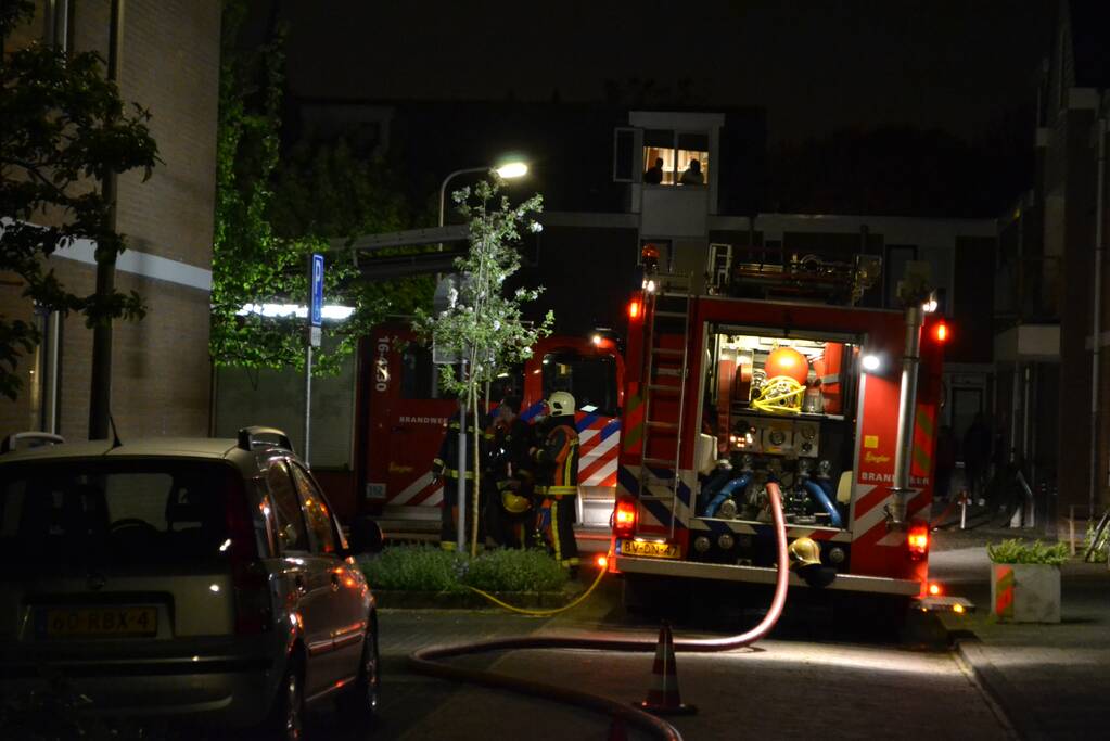 Uitslaande woningbrand