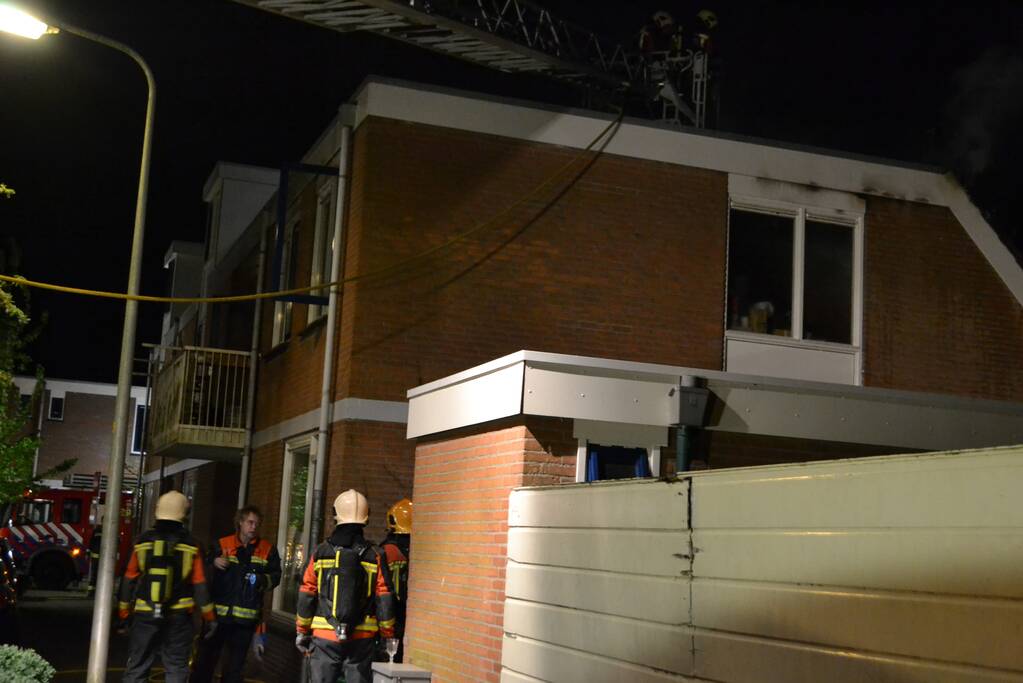 Uitslaande woningbrand