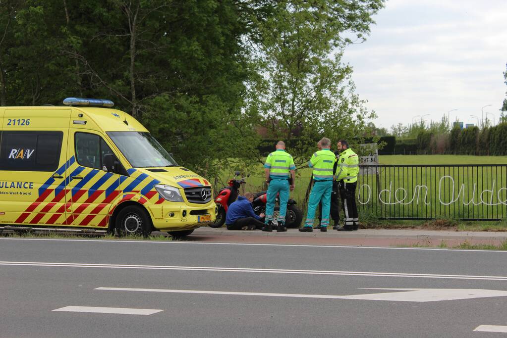 Man met driewieler belandt in sloot