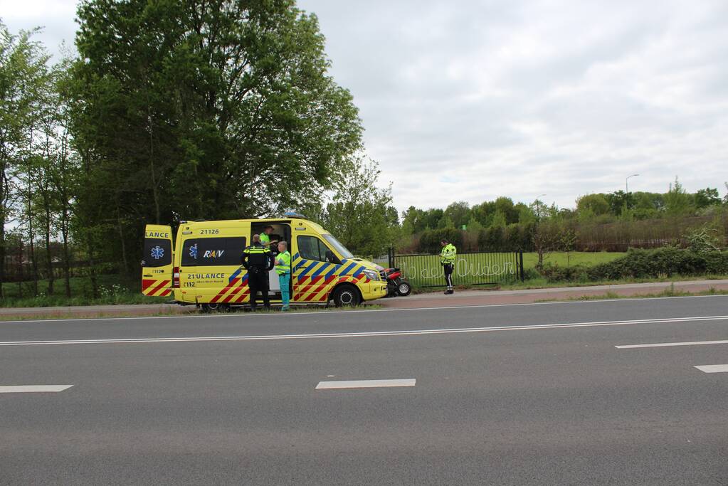 Man met driewieler belandt in sloot