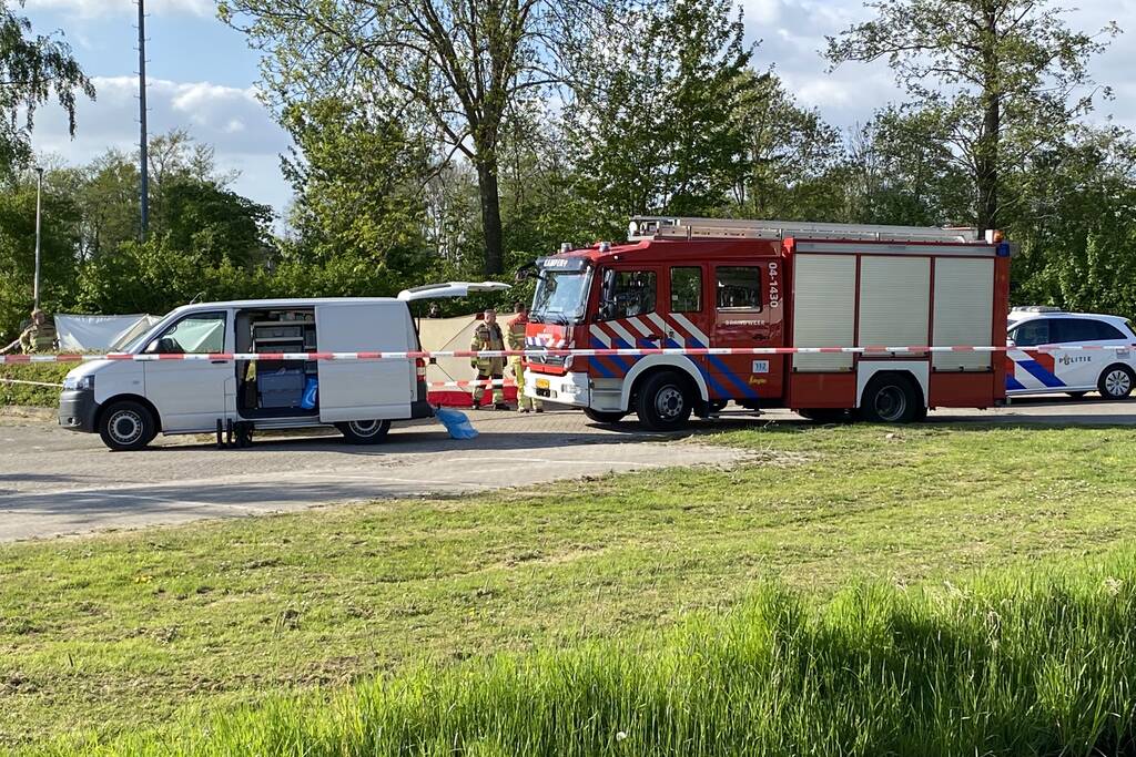Sportpark De Venen afgezet na incident met bestelbus