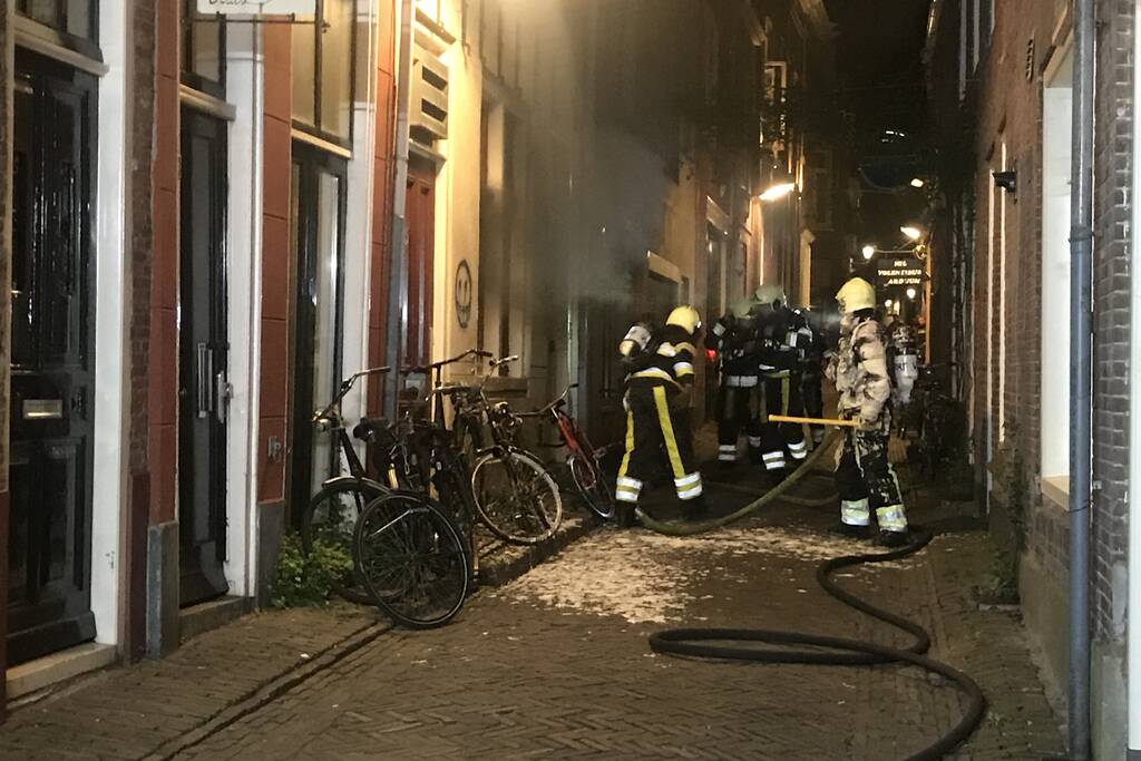 Flinke brand in woning