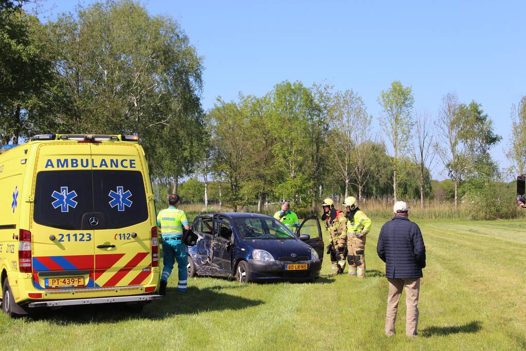 Zwaargewonde bij ongeval