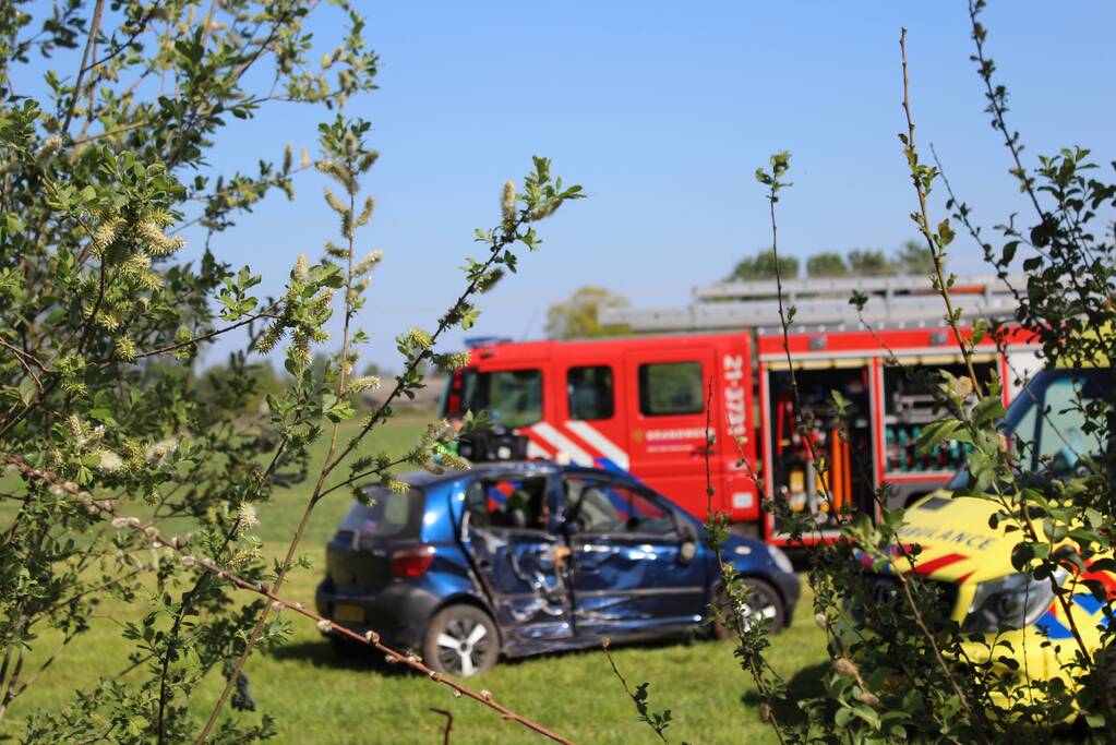 Zwaargewonde bij ongeval