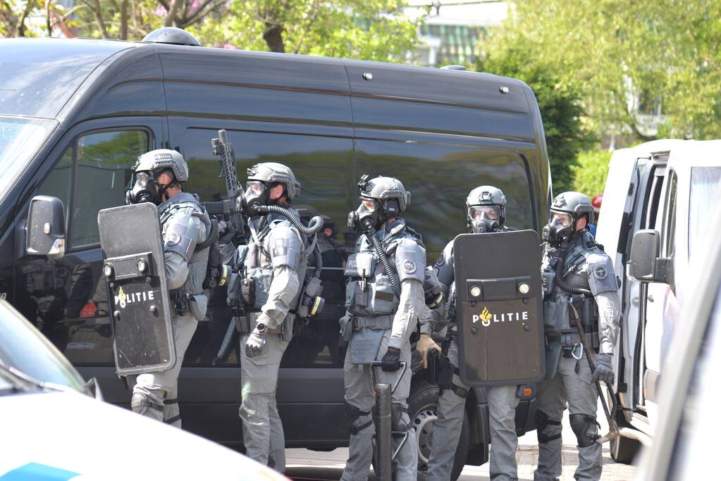 Drugslab aangetroffen in loods