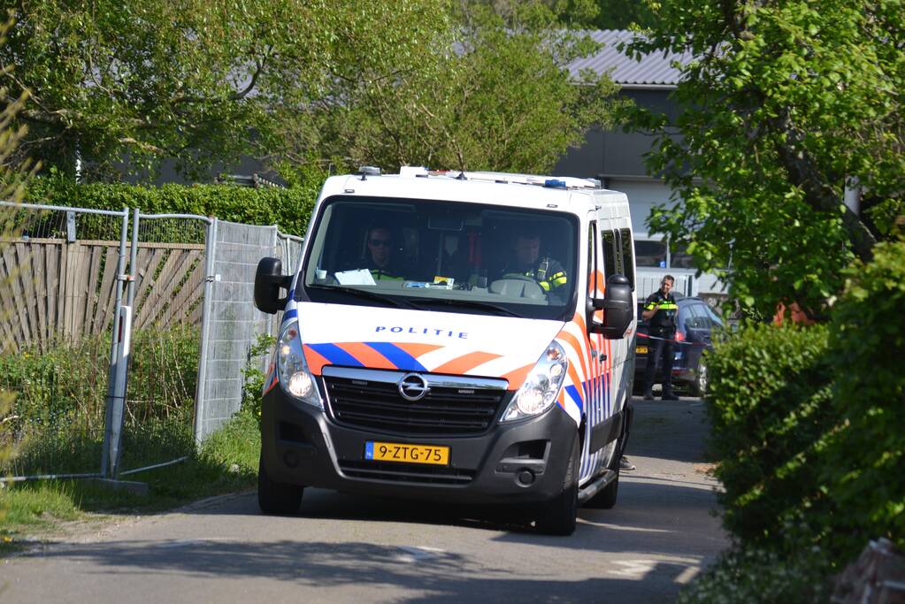 Drugslab aangetroffen in loods