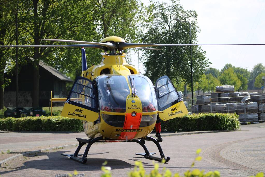 Duitse traumahelikopter verleend bijstand bij medische noodsituatie