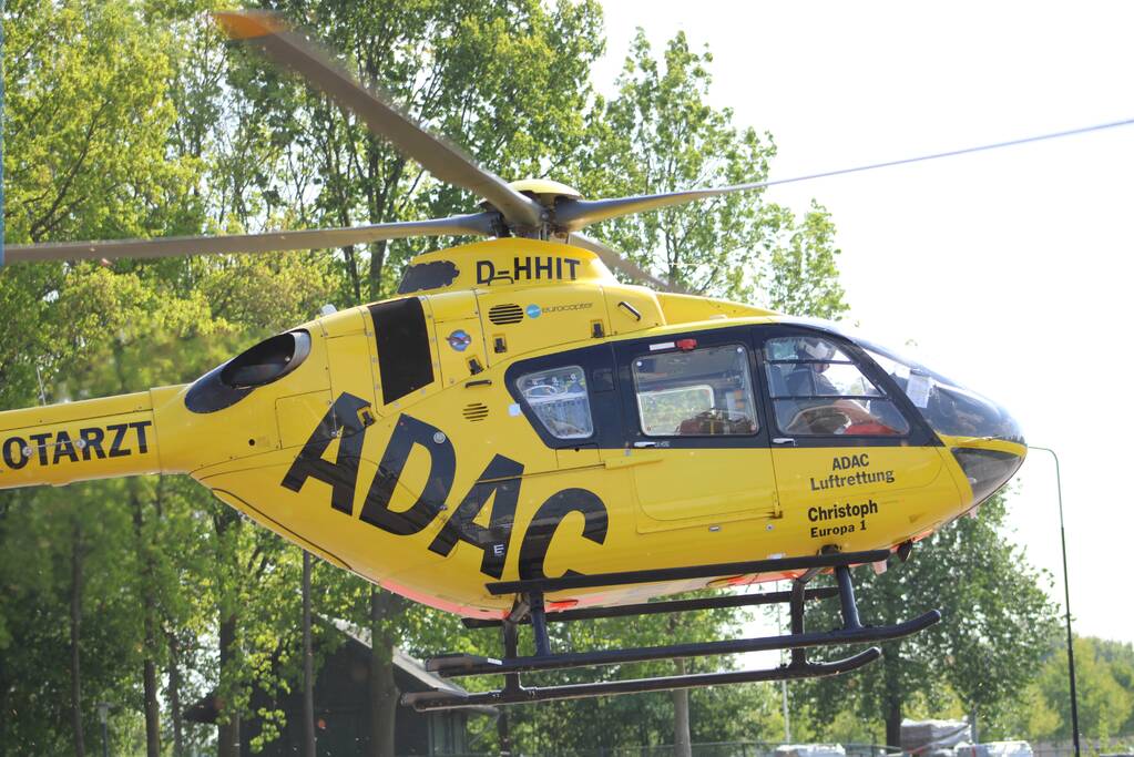 Duitse traumahelikopter verleend bijstand bij medische noodsituatie
