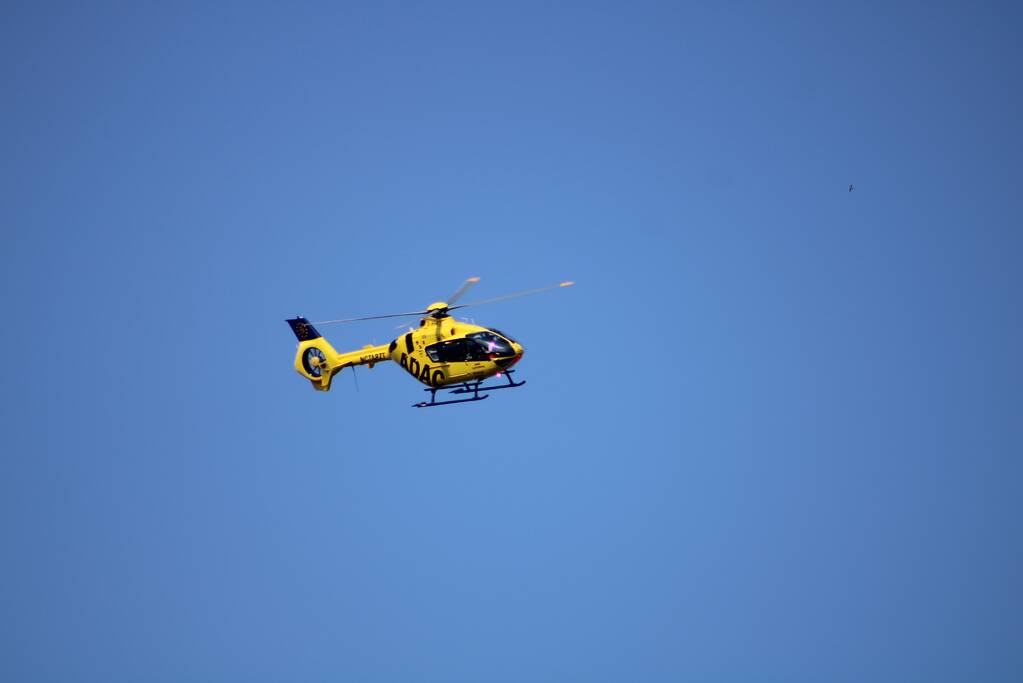 Duitse traumahelikopter verleend bijstand bij medische noodsituatie