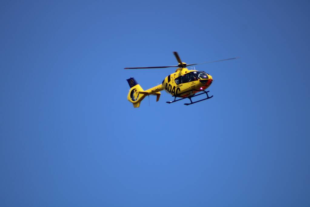 Duitse traumahelikopter verleend bijstand bij medische noodsituatie