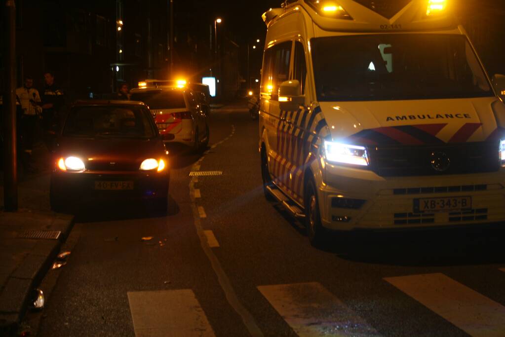 Flinke schade na botsing tussen fietser en automobilist