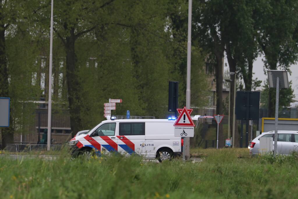 Grote uitslaande brand in industriepand