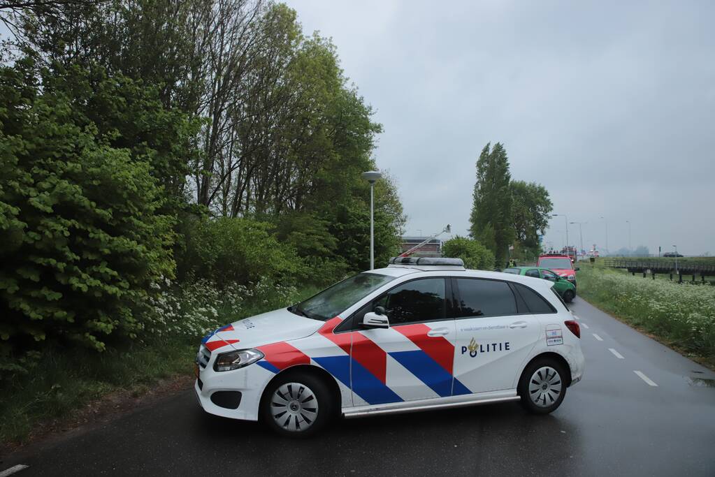 Grote uitslaande brand in industriepand