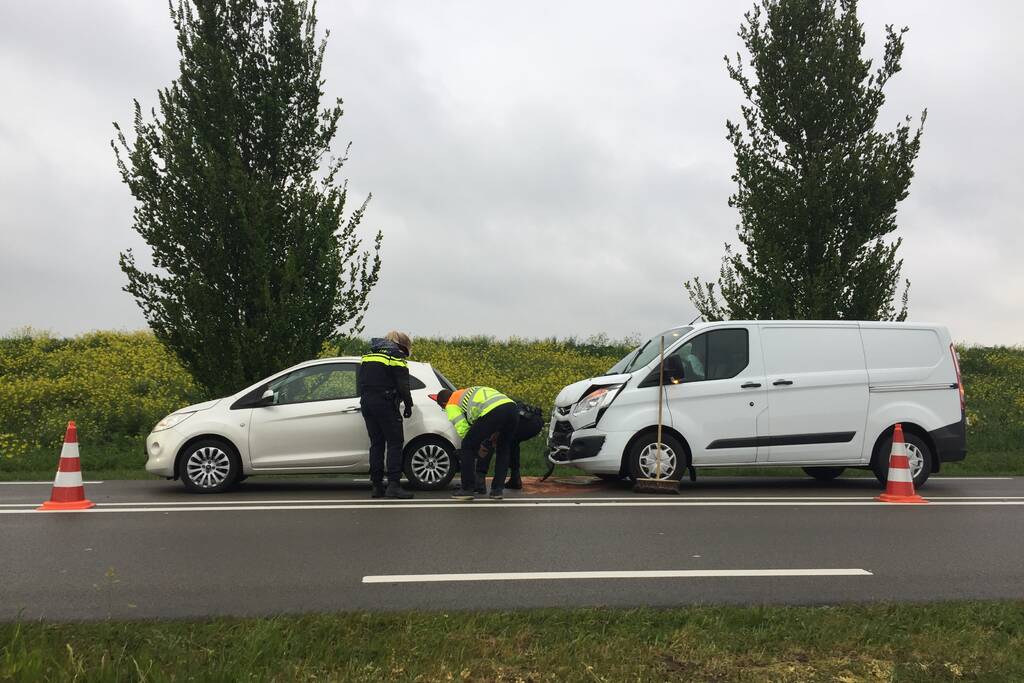 Flinke schade bij kop-staartbotsing