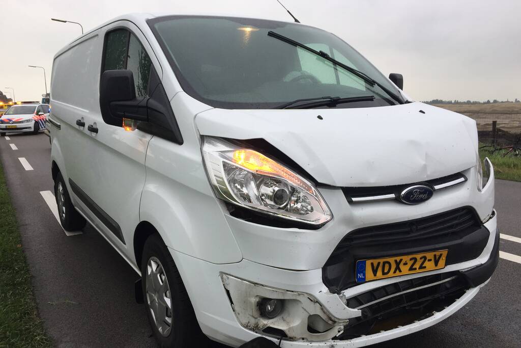 Flinke schade bij kop-staartbotsing