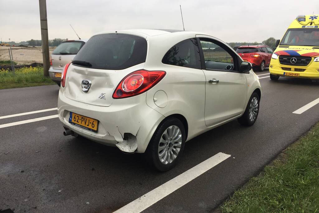 Flinke schade bij kop-staartbotsing