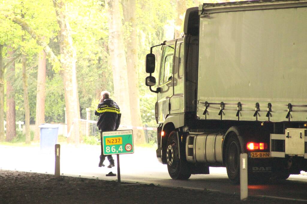 Ernstig ongeval mogelijk met vrachtwagen