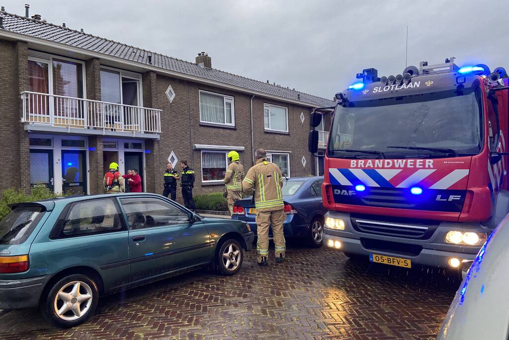 Brand in keuken snel onder controle