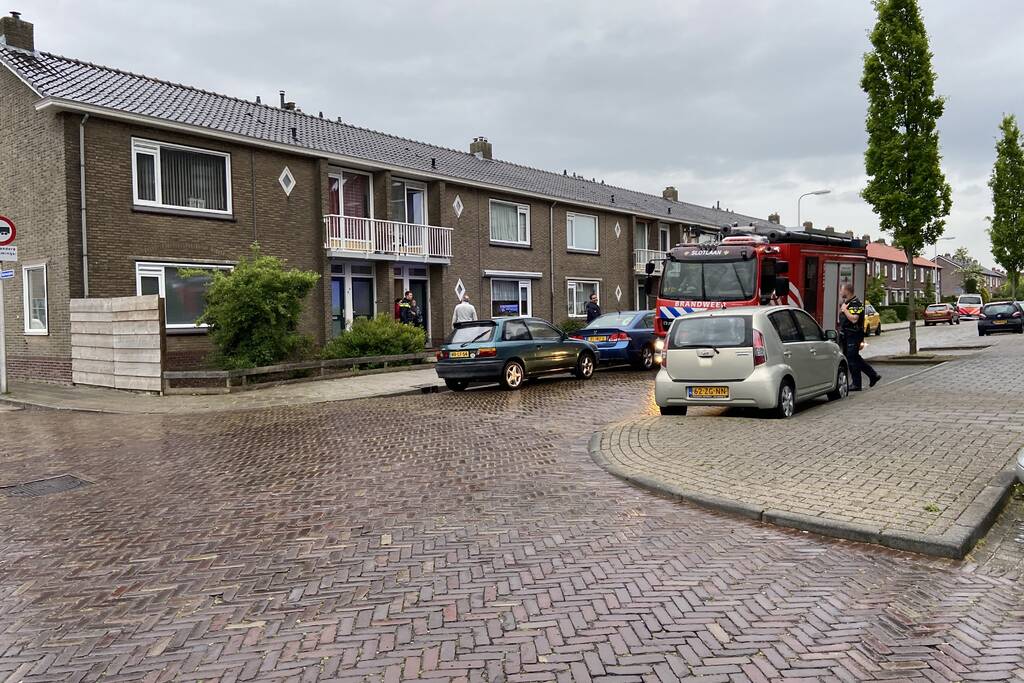 Brand in keuken snel onder controle
