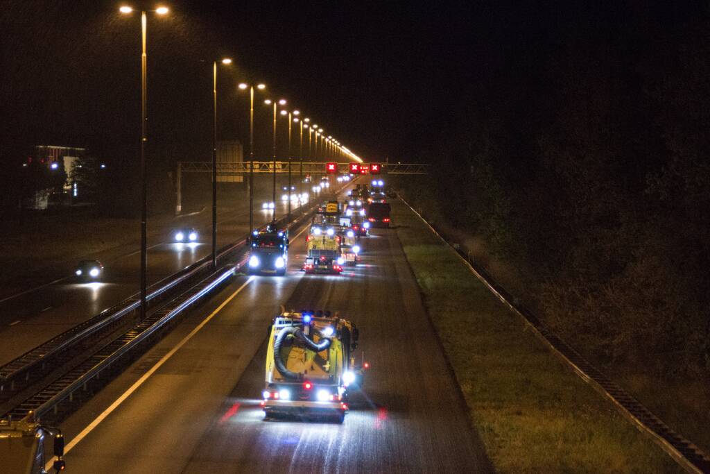 Nachtafsluiting snelweg vanwege onderhoud