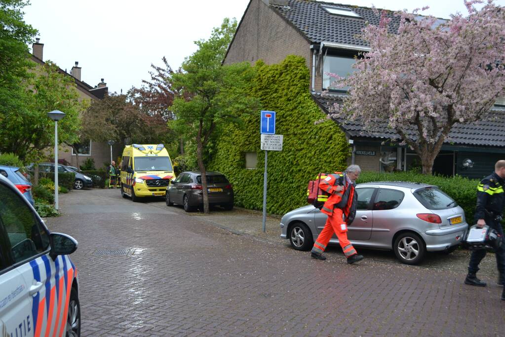 Aangetroffen persoon in sloot overleden