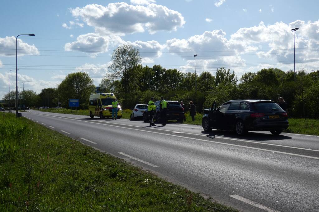 Veel schade na aanrijding