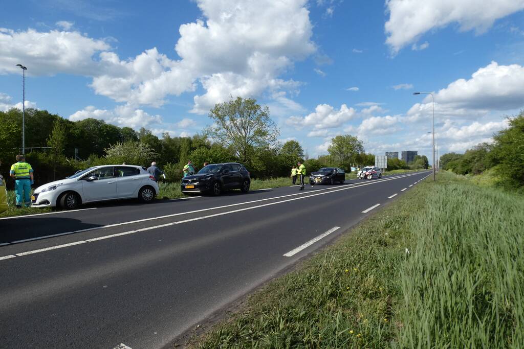 Veel schade na aanrijding