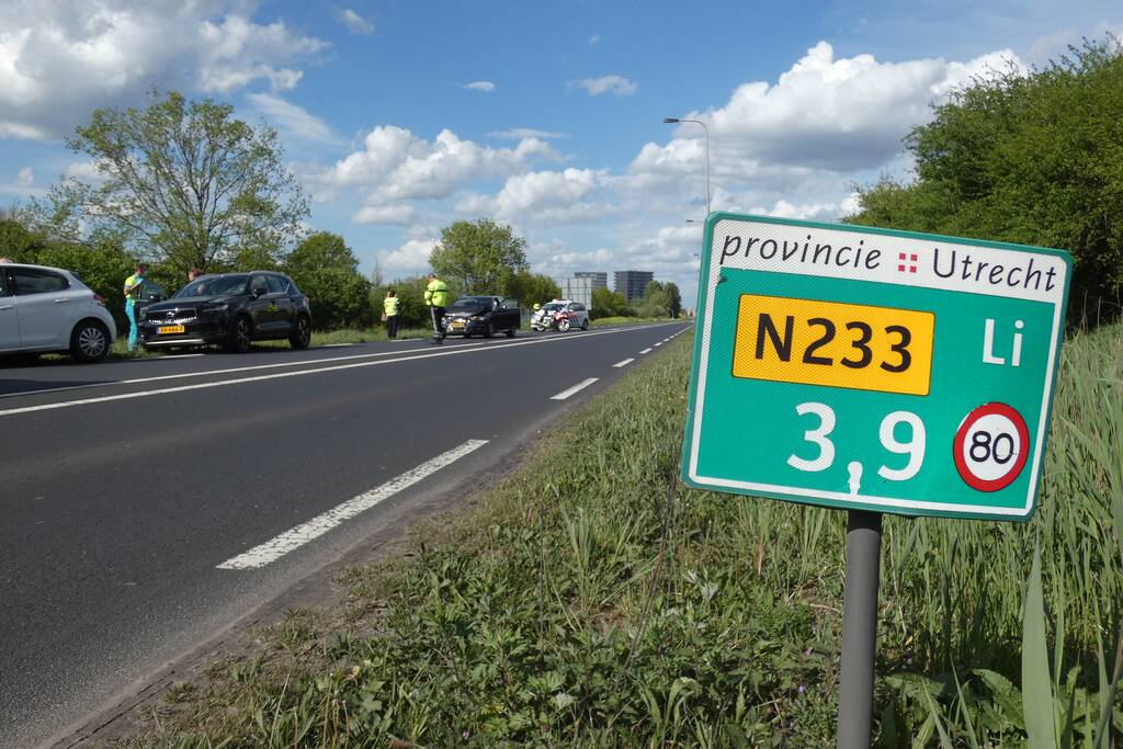 Veel schade na aanrijding