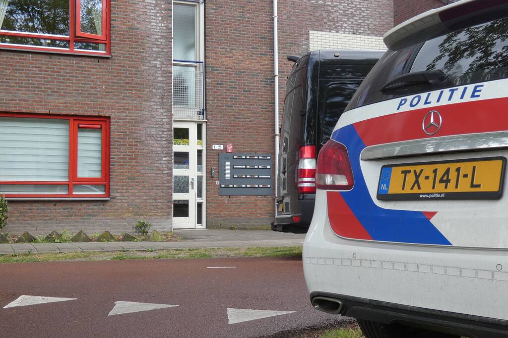 Drugslab aangetroffen in woning