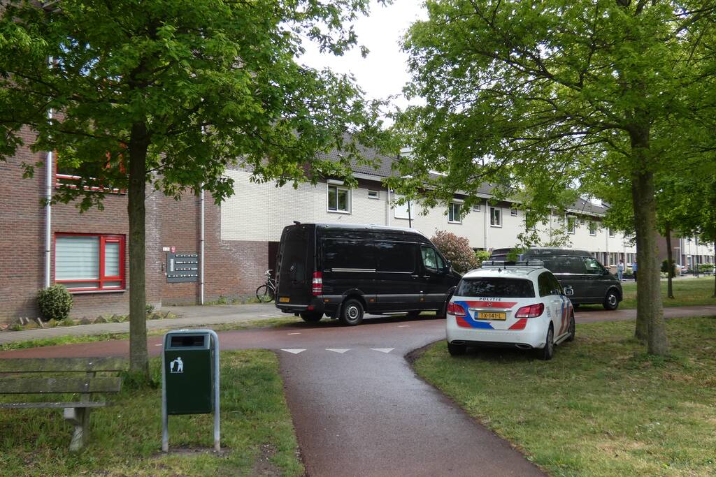 Drugslab aangetroffen in woning