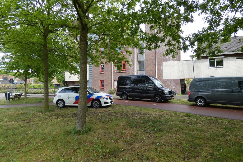 Drugslab aangetroffen in woning