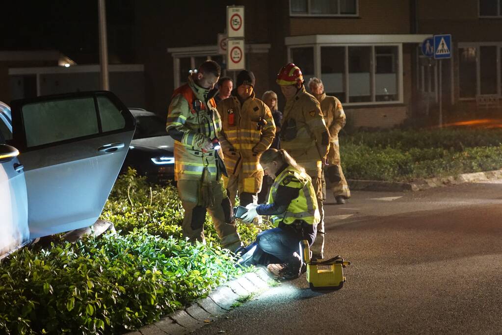 Bestuurder slaat op de vlucht na eenzijdig ongeval