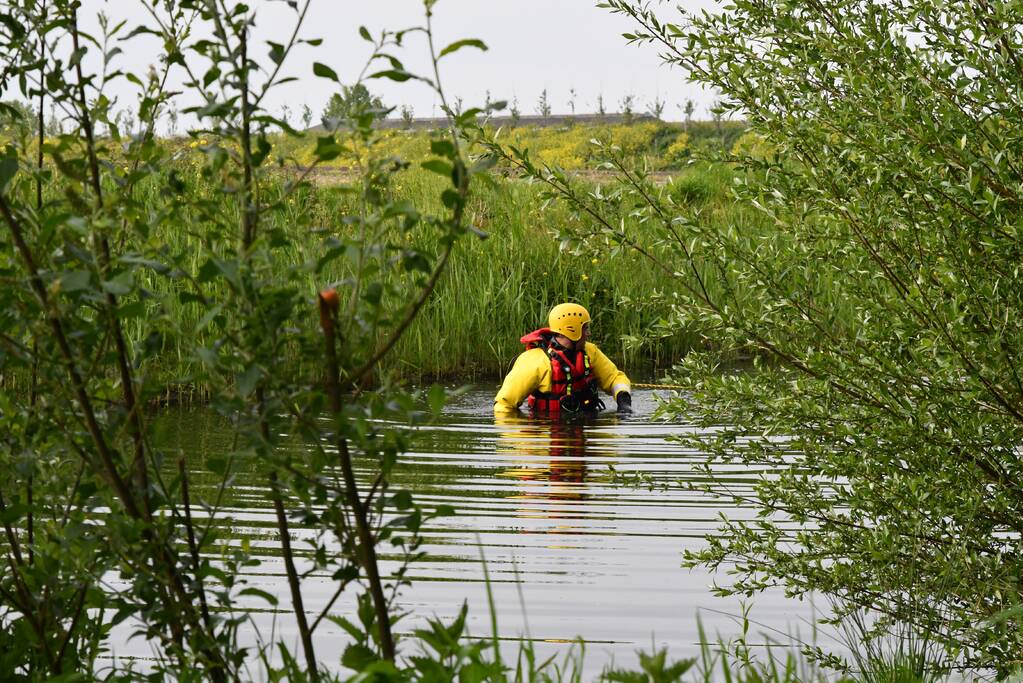 Grote zoekactie na aantreffen fiets bij Het Kooisteebos