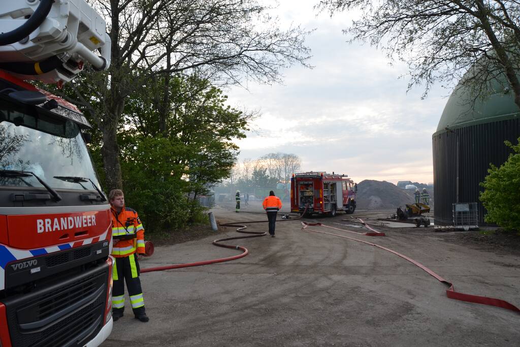 Flinke brand in silo