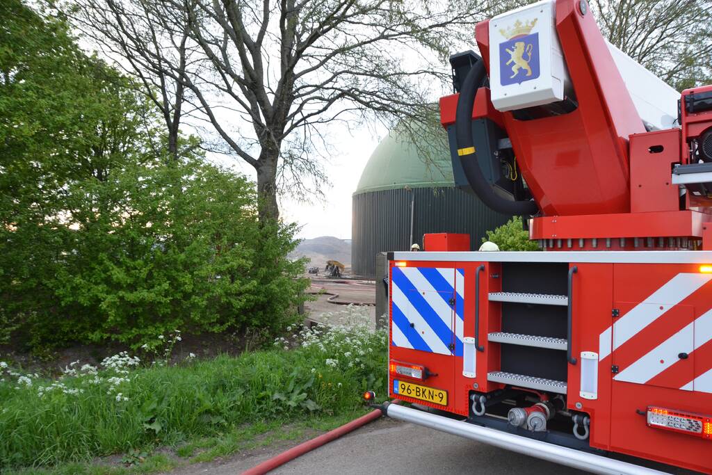 Flinke brand in silo