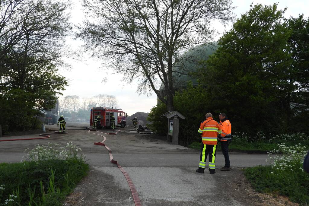 Flinke brand in silo