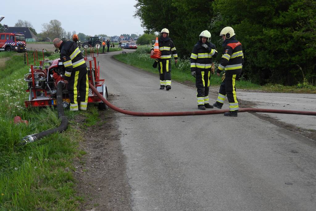 Flinke brand in silo