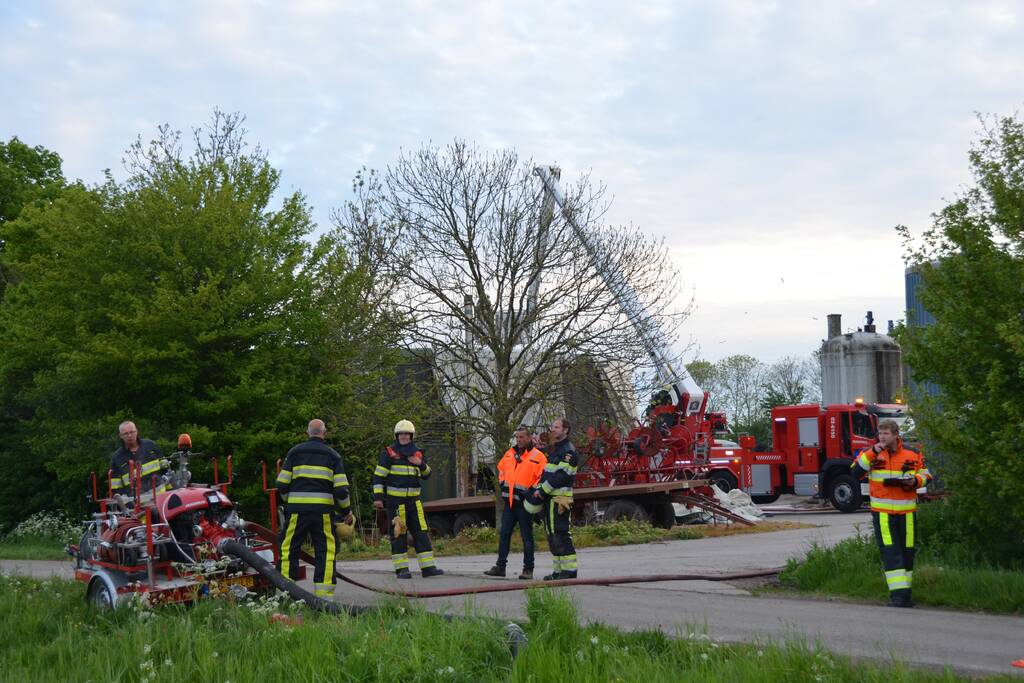 Flinke brand in silo